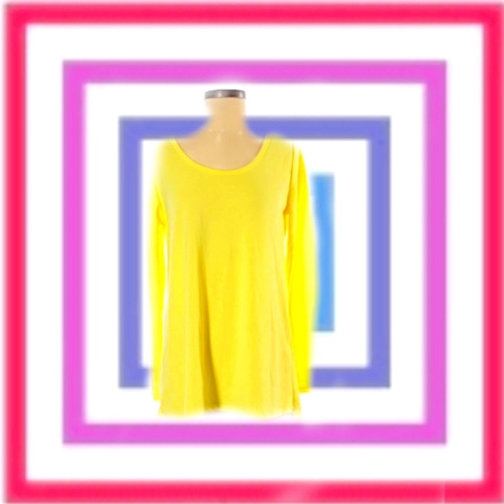 NWT LuLaRoe Lemon Long Sleeve Tee